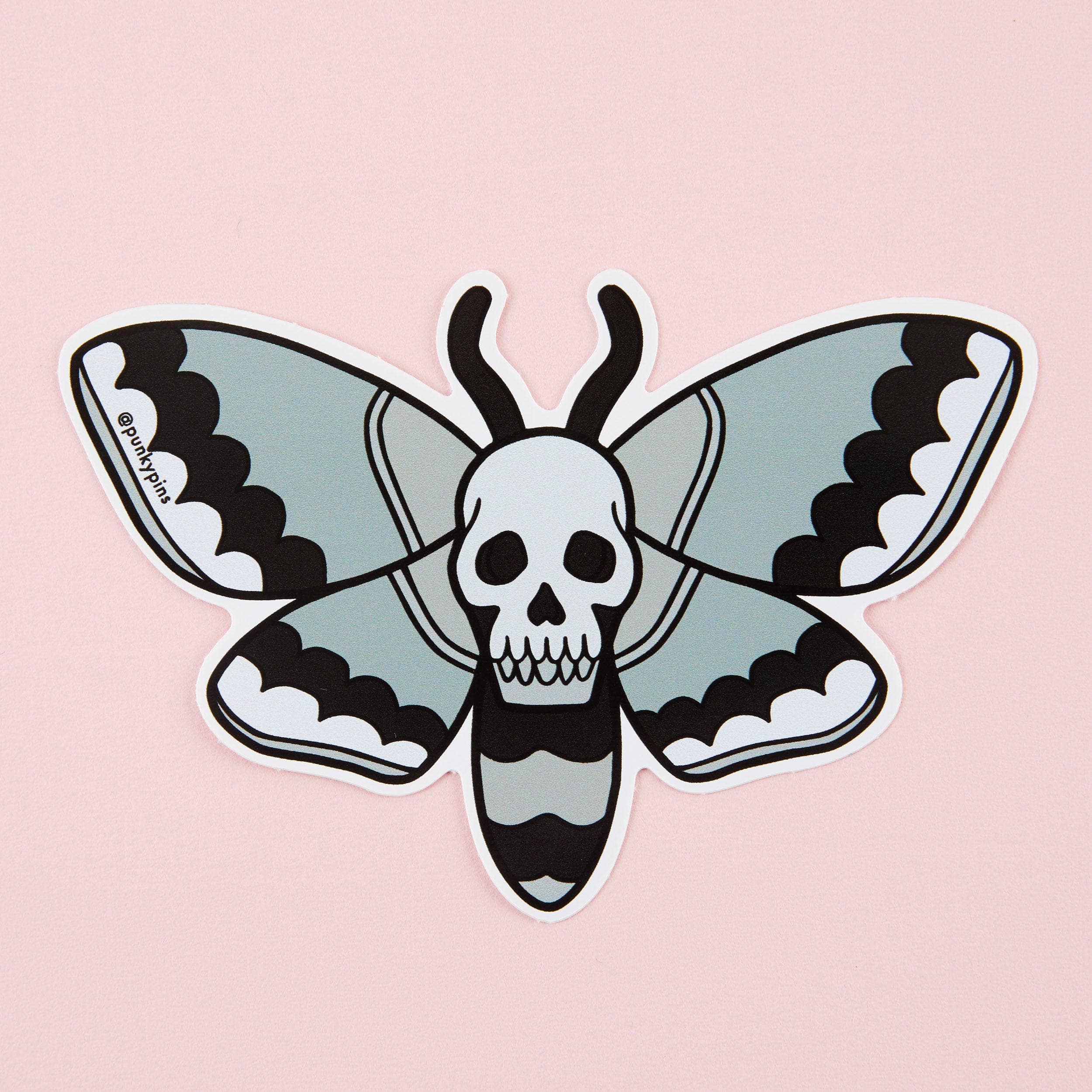 Pin by cheekibreeki on Tattoo  Misfits skull, Deaths head moth, Moth