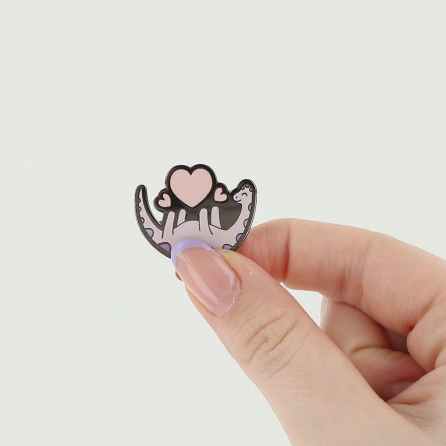 Dinosaur Love Enamel Pin