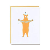 Birthday Bear Greetings Card