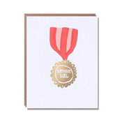 Birthday Girl Medal Birthday Card