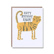 Happy Birthday Tiger Card