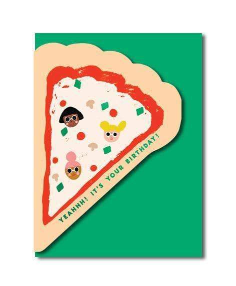 Pizza Birthday Greetings Card
