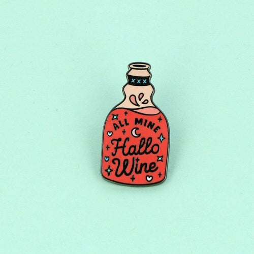 Punky Pins All Mine Hallo-Wine Halloween Enamel Pin