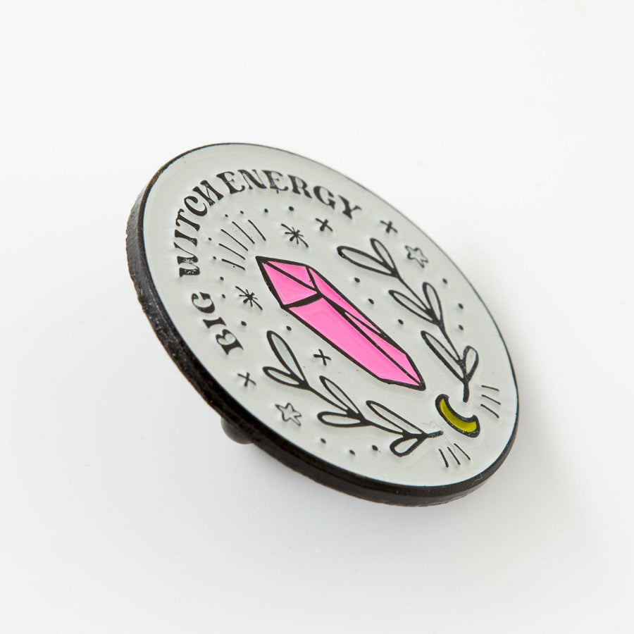 Punky Pins Big Witch Energy Enamel Pin