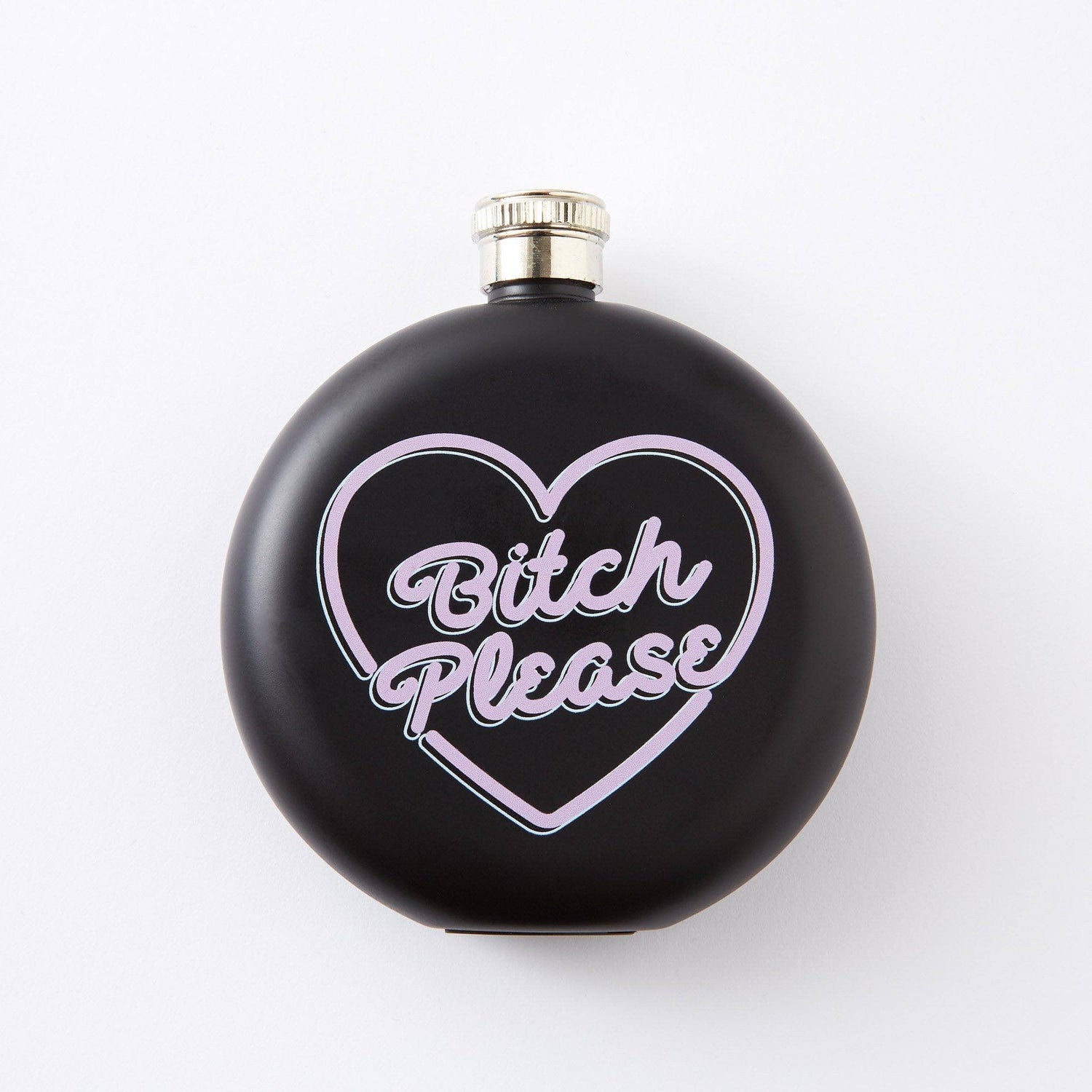 Punky Pins Bitch Please Hip Flask