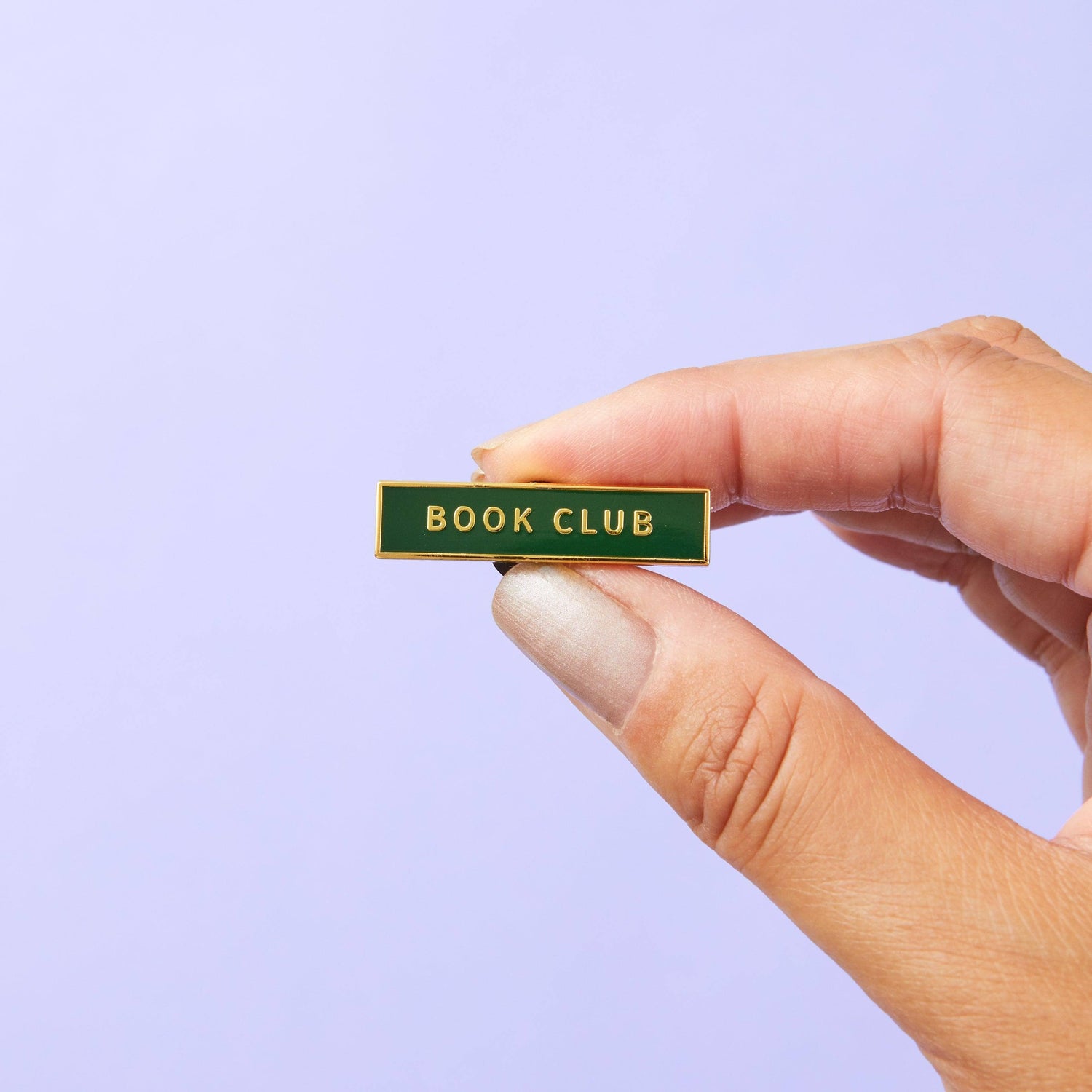 Punky Pins Book Club Enamel Pin