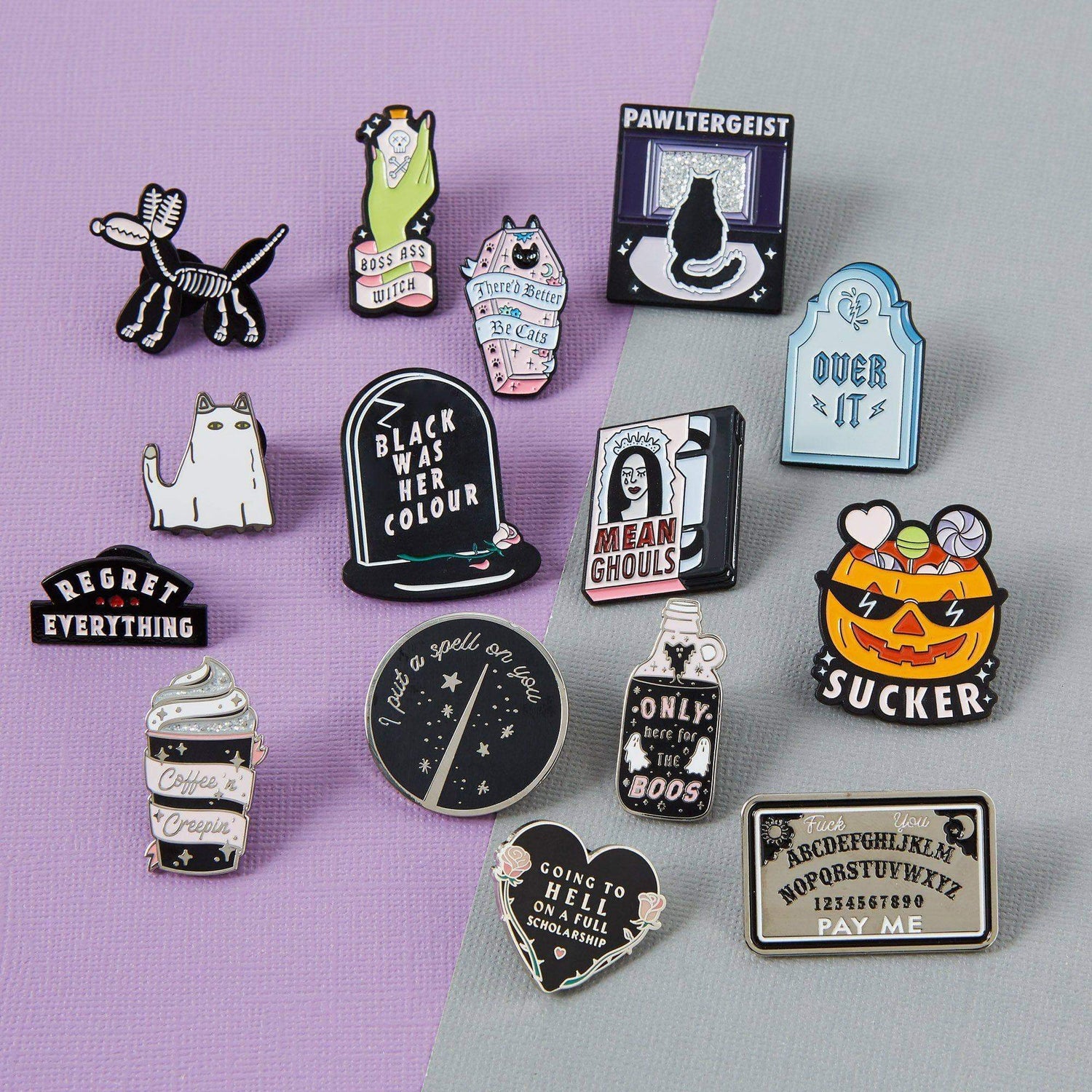 Boss Ass Witch Enamel Pin