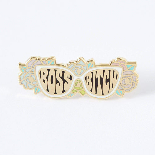 Boss Bitch Enamel Pin