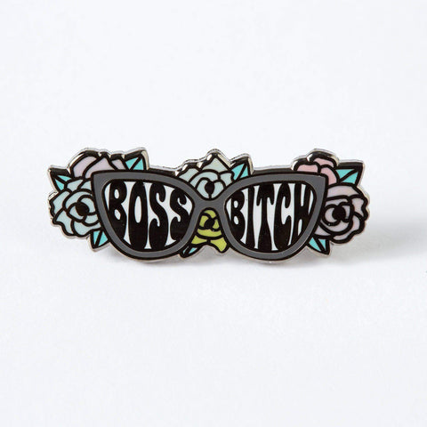 Boss Bitch Enamel Pin