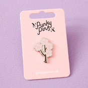 Punky Pins Cherry Blossom Branch Enamel Pin