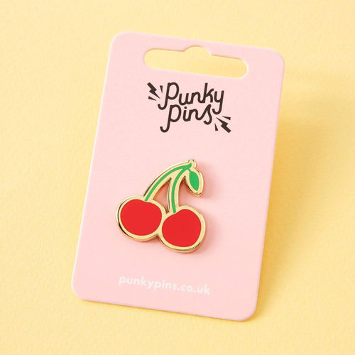 Cherry Enamel Pin