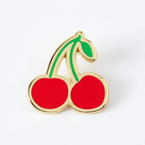 Punky Pins Cherry Enamel Pin