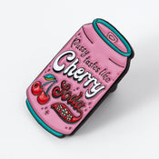 Punky Pins Cherry Soda Enamel Pin