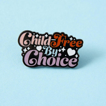 Punky Pins Child Free by Choice Enamel Pin