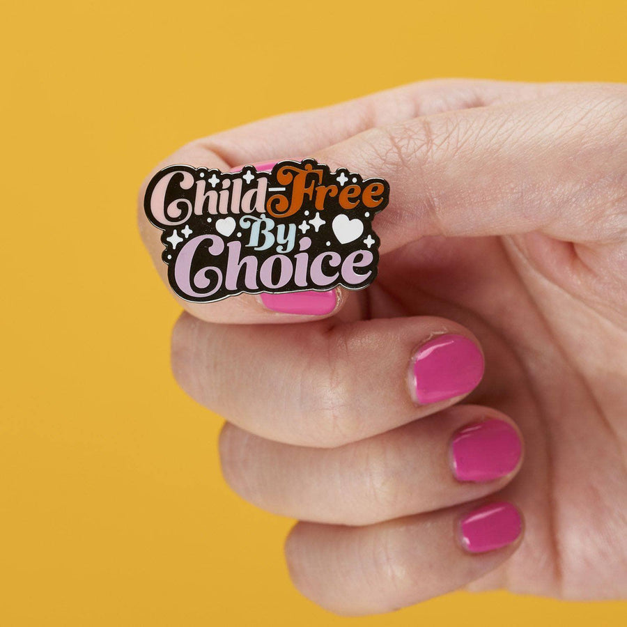 Punky Pins Child Free by Choice Enamel Pin