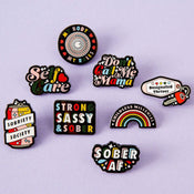 Punky Pins Childless Millennial Enamel Pin