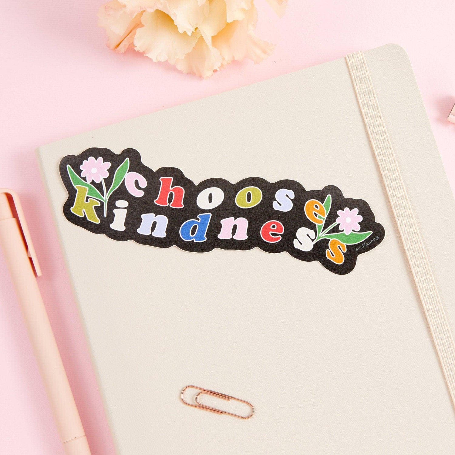 Punky Pins Choose Kindness Vinyl Sticker