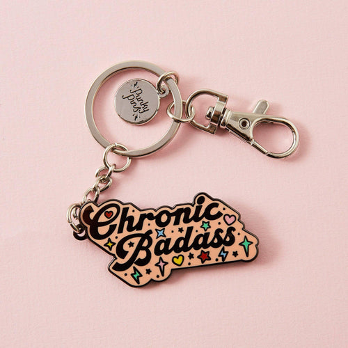 Chronic Badass Hard Enamel Keyring