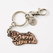 Punky Pins Chronic Badass Hard Enamel Keyring