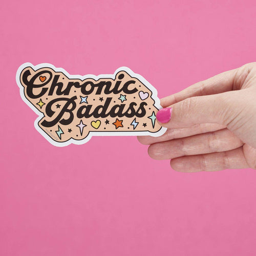 Punky Pins Chronic Badass Vinyl Sticker