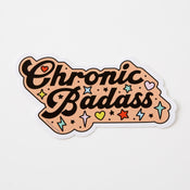 Punky Pins Chronic Badass Vinyl Sticker