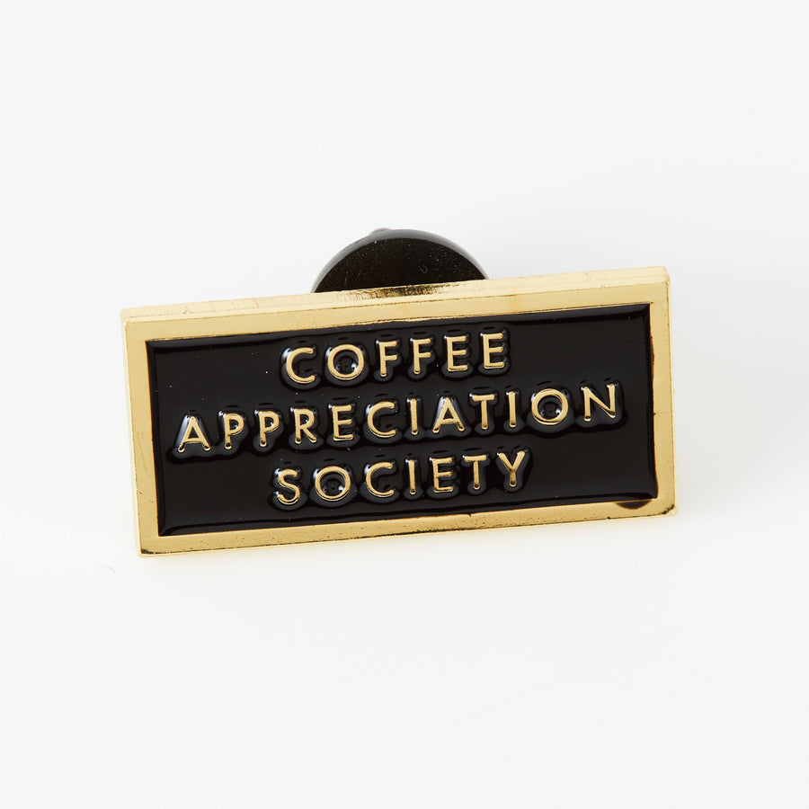 Punky Pins Coffee Appreciation Society Enamel Pin