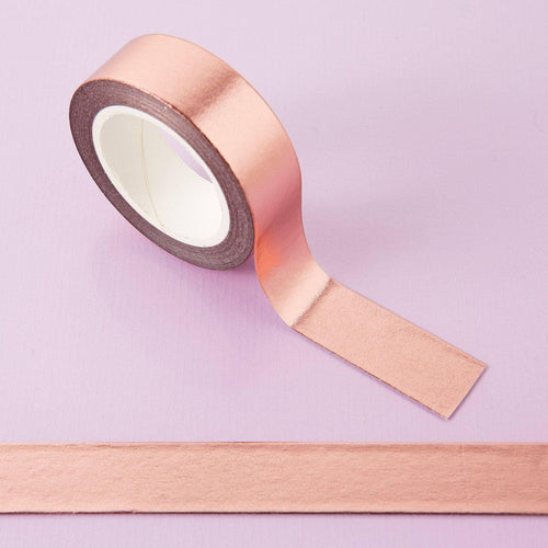 Copper Gold Foil Washi Tape