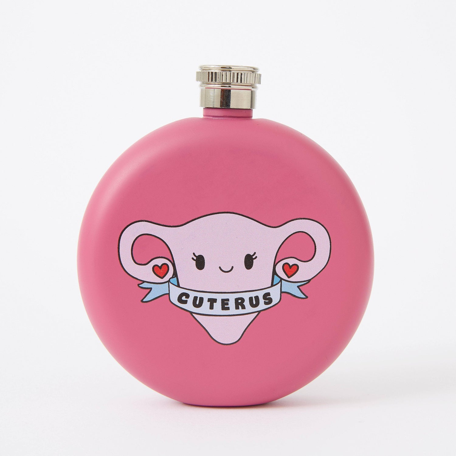 Punky Pins Cuterus Hip Flask