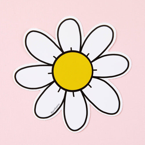 Punky Pins Daisy Vinyl Sticker