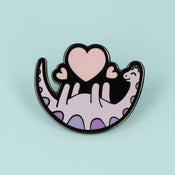 Punky Pins Dinosaur Love Enamel Pin