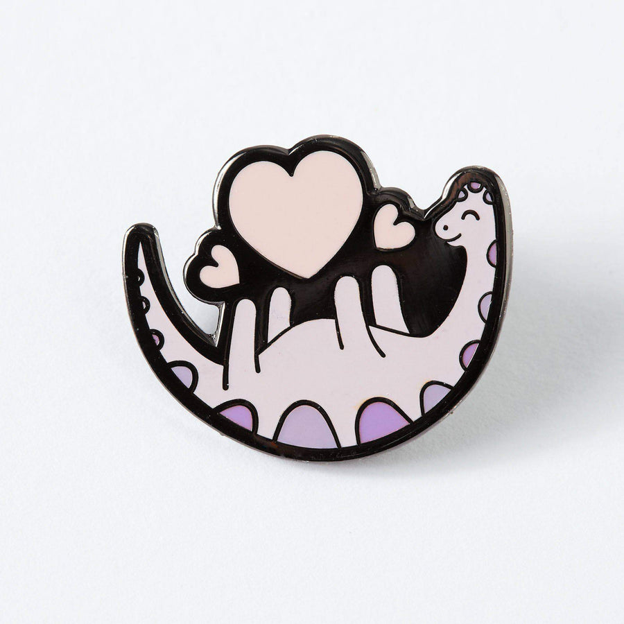 Punky Pins Dinosaur Love Enamel Pin