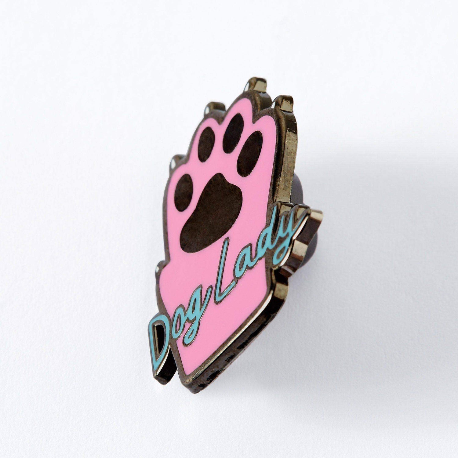 Punky Pins Dog Lady Enamel Pin