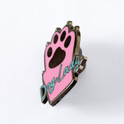 Punky Pins Dog Lady Enamel Pin