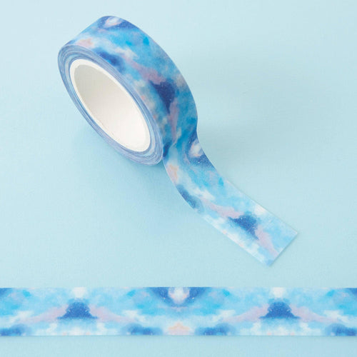 Dream Blue Frosted Washi Tape