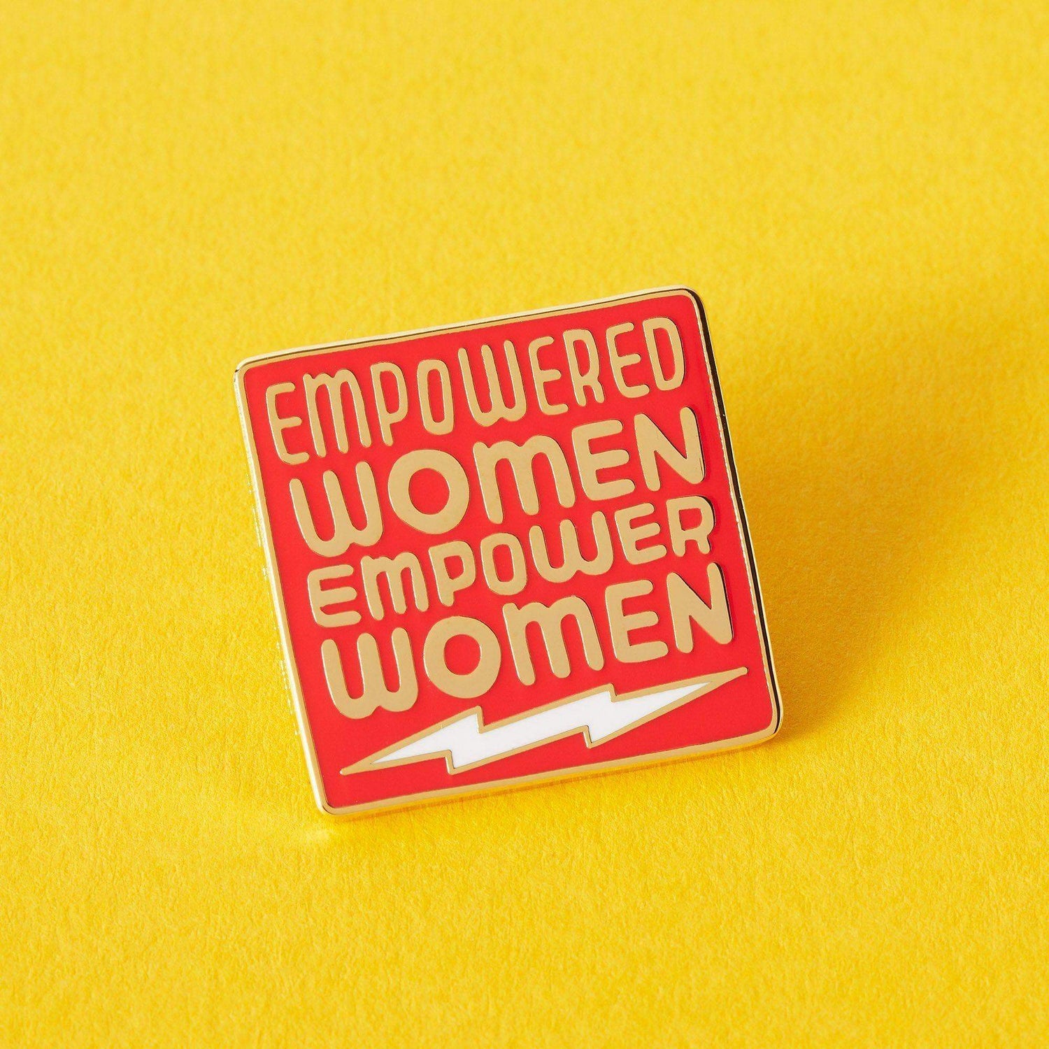 Punky Pins Empowered Women Empower Women Enamel Pin