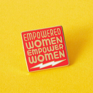 Punky Pins Empowered Women Empower Women Enamel Pin