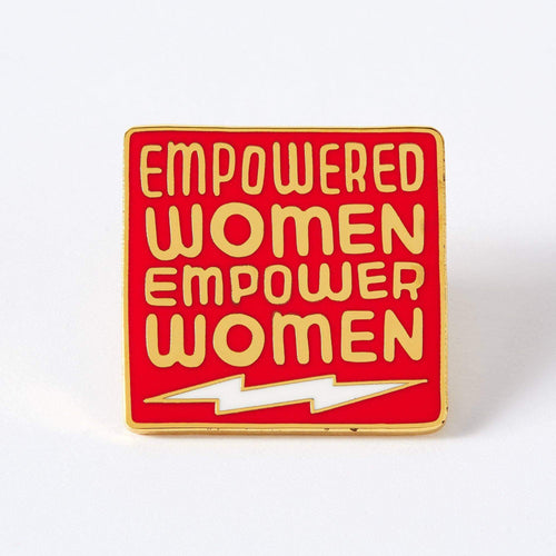 Punky Pins Empowered Women Empower Women Enamel Pin