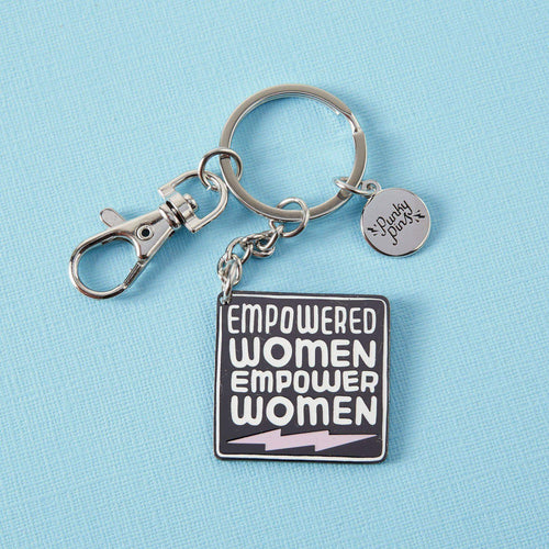 Empowered Women Enamel Keyring