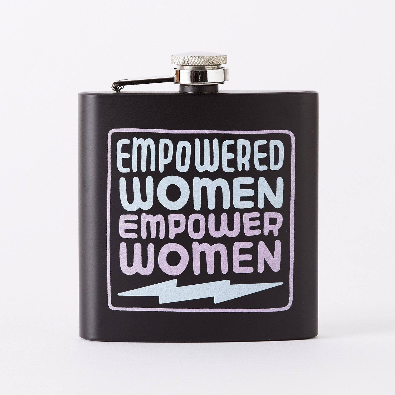 Punky Pins Empowered Women Hip Flask