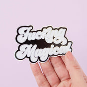 Punky Pins F*cking Magical Holographic Sticker