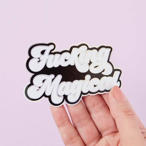 F*cking Magical Holographic Sticker