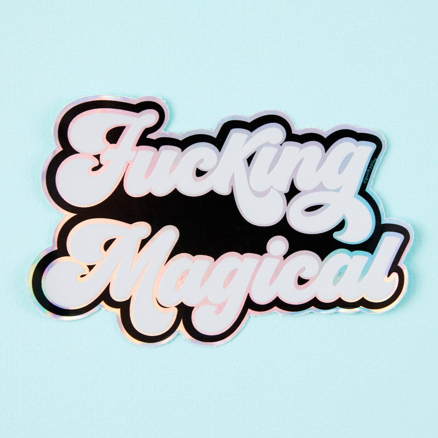 Punky Pins F*cking Magical Holographic Sticker