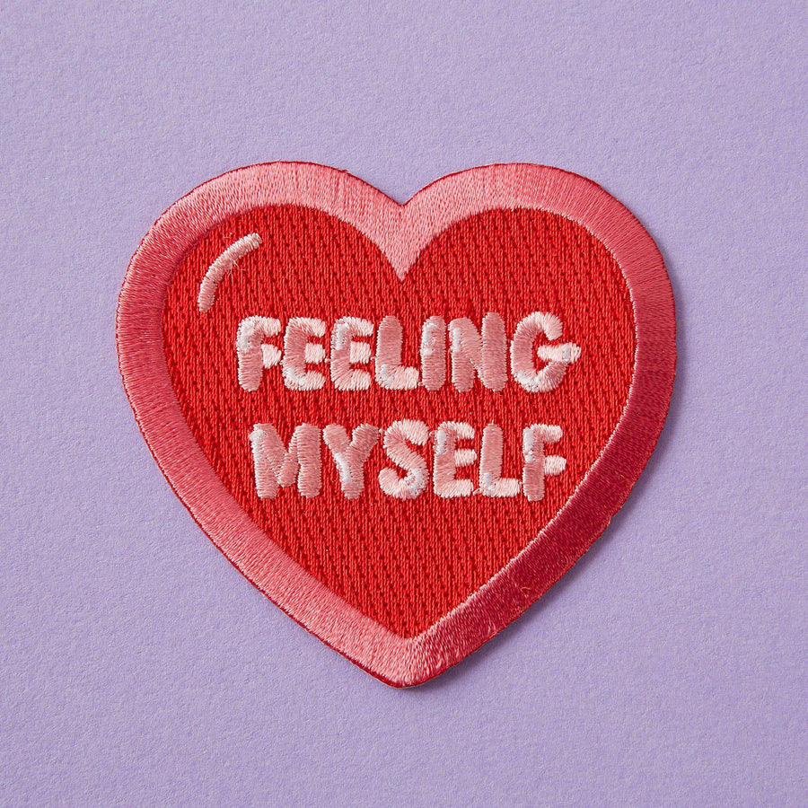 Feeling Myself Embroidered Iron On Patch