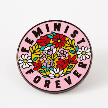 Punky Pins Feminist Forever Enamel Pin