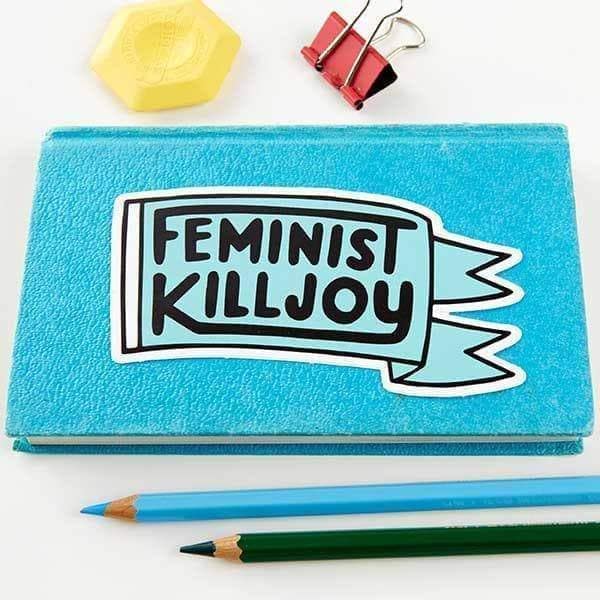 Punky Pins Feminist Killjoy Die Cut Vinyl Sticker