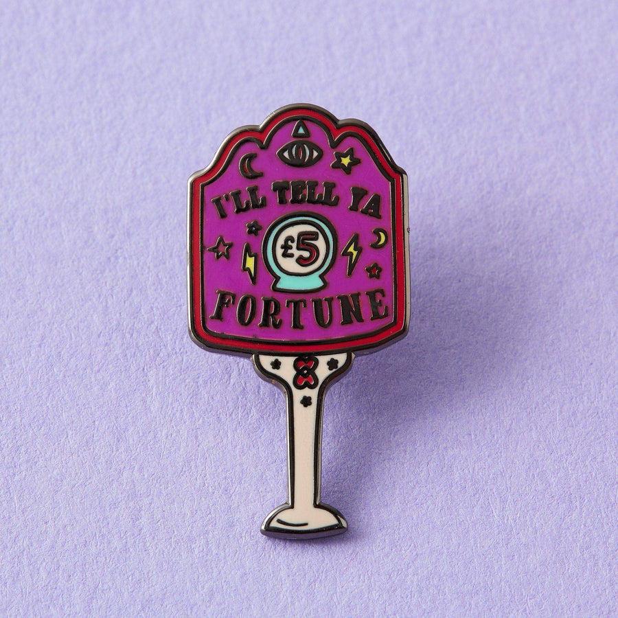 Punky Pins Fortune Teller Enamel Pin