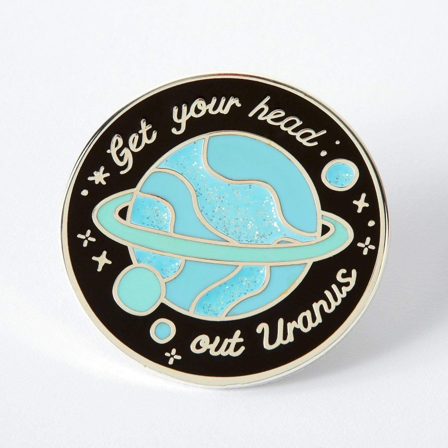 Punky Pins Get Your Head Out of Uranus Enamel Pin