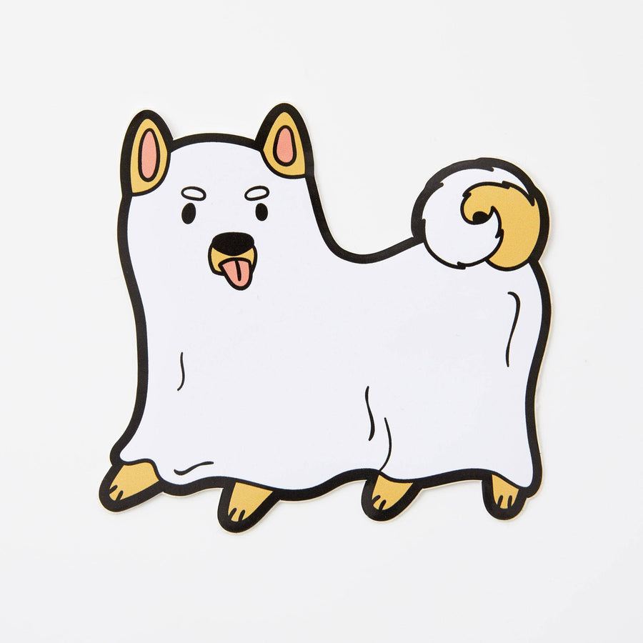 Punky Pins Ghost Dog Vinyl Sticker