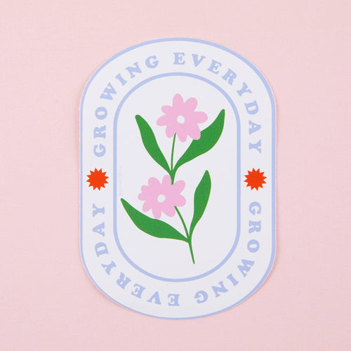 Growing Everyday Vinyl Sticker