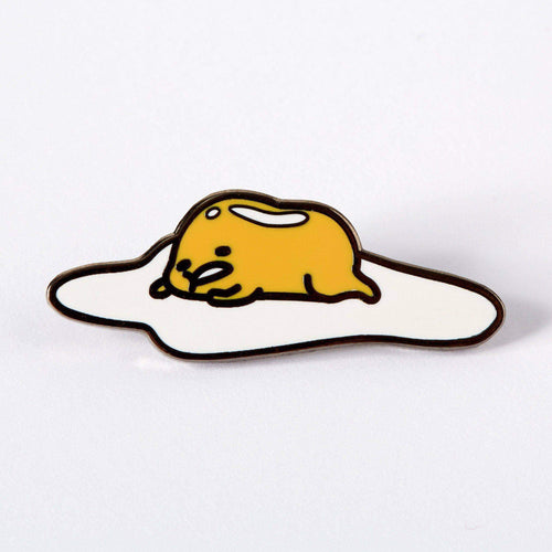 Gudetama Done Enamel Pin